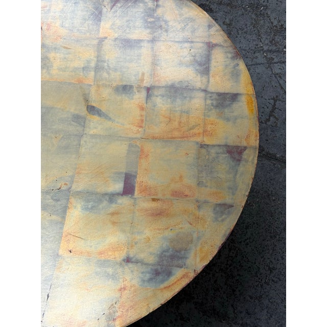 Silver Gumps San Francisco Round Coffee Table For Sale - Image 8 of 12