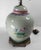 19th Century 19th Century Chinese Celadon Green Floral Ginger Jar Table Lamp in Famille Rose Palette For Sale - Image 5 of 12