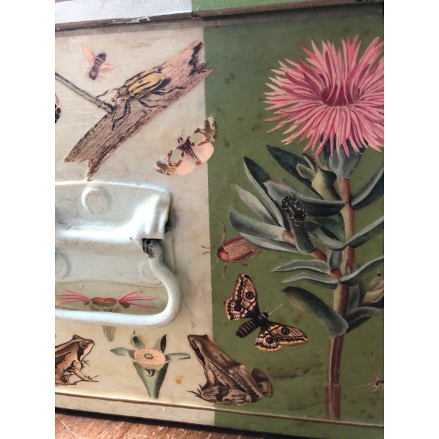 Large 19th Century Fawn and Flora Metal Document Box For Sale - Image 10 of 13
