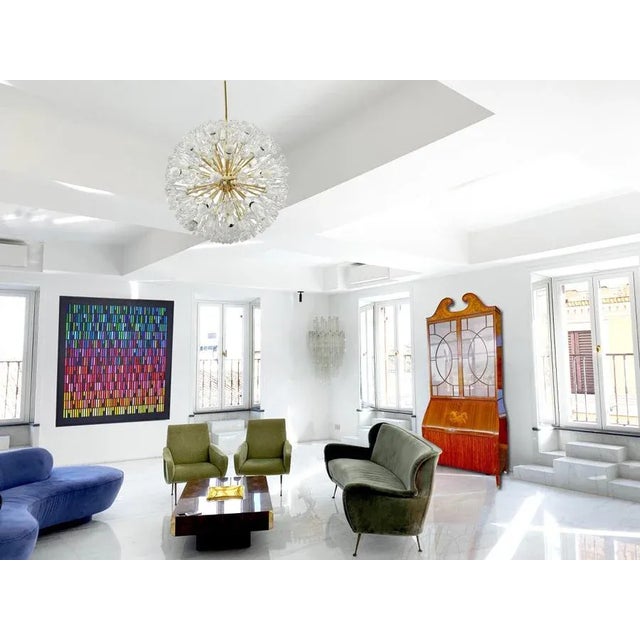 Mid-Century Trumeau Bookcase or Cabinet by Paolo Buffa, 1940 For Sale - Image 16 of 18