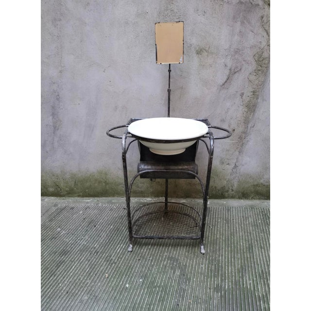 Antique Dressing Table with Mirror, 1930s For Sale - Image 11 of 11