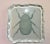 Glass Engraved Scarab Beetle Coaster For Sale - Image 12 of 12