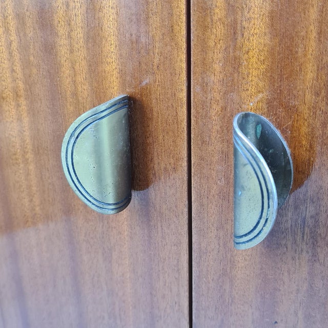 Mid-Century Cabinet in Wood with Inlay, 1960s For Sale - Image 9 of 15