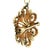 Late 19th Century Victorian 14k Gold Diamond and Seed Pearl Convertible Pendant Brooch For Sale - Image 9 of 17