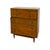 Vintage Mid Century Modern Drop-Front Secretary Desk & Chest of Drawers. For Sale - Image 4 of 9