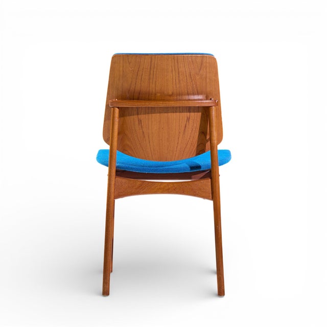 Arne Vodder for Bovirke Mid Century Danish Teak Dining Chairs - Set of 6 For Sale In Chicago - Image 6 of 14
