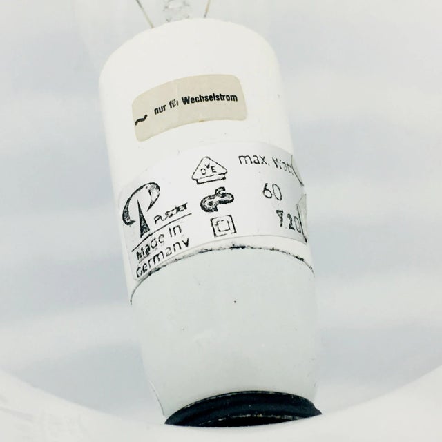 Striped Mushroom Table Lamp From Peill & Putzler, Germany, 1970s For Sale - Image 10 of 11