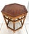 Hexagonal Bamboo End or Side Table For Sale In Miami - Image 6 of 7