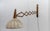 Brown Scandinavian Scissor Wall Lamp in Wood and Fabric, 1960s For Sale - Image 8 of 18