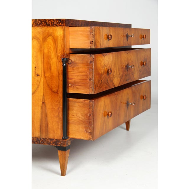 Biedermeier Chest of Drawers, 1820s For Sale - Image 4 of 14