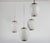 Opaline Glass and Brass Pendant Lamp by Bent Karlby for Lyfa, 1960s, Set of 4 For Sale - Image 11 of 11