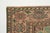 Green 1970s Vintage Turkish Handmade Wool Cotton Green Area Rug For Sale - Image 8 of 13