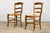 Wood Set of 12 French Louis Philippe Style Walnut Dining Chairs With Rush Seats For Sale - Image 7 of 18