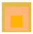 Bauhaus 1968 Josef Albers "Homage to the Square" Serigraph "I-S D" For Sale - Image 3 of 6