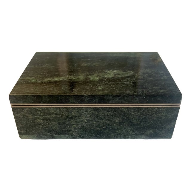 Mineral Box in Aventurine, 1950s For Sale