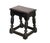 English Antique 19th Century English Oak Joint Stool 18.5" H For Sale - Image 3 of 8