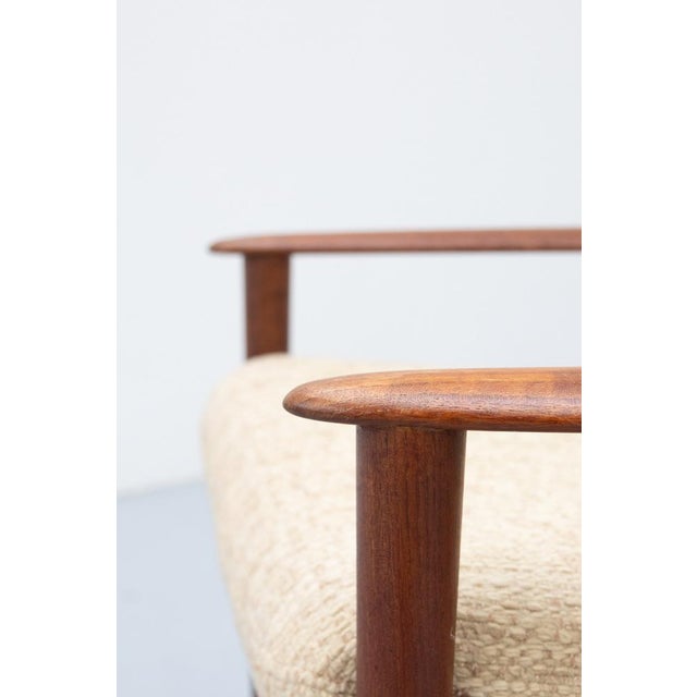 PJ56 Armchair by Grete Jalk for Poul Jeppesen 1960s For Sale - Image 11 of 18