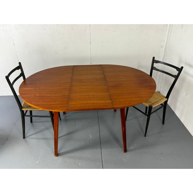 Mid-Century Modern Mid-Century Modern Danish Extendable Dining Table, 1950s For Sale - Image 3 of 11