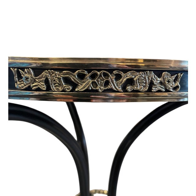 Restored 20th Century Neoclassical Gueridon Table For Sale - Image 4 of 12