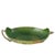 1940s Vintage 1940s Roseville Pottery "Bushberry" Green Console Bowl Shape 417-14" For Sale - Image 5 of 12