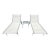 Pair Richard Schultz for Knoll 1966 Chaises Plus Side Table —Two Sets Available For Sale