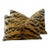 Early 21st Century Scalamandre Italian Velvet Tiger Print Pillows- a Pair For Sale