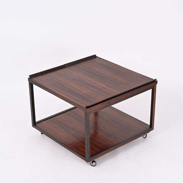Serving Bar Cart with Removable Trays from Cassina, 1950s For Sale - Image 14 of 18