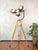 2004 Four-Lens Shadowless Surgical Lamp on Army Crutch Tripod from Heraeus Hanaulux, 1990s For Sale - Image 15 of 18