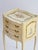 Vintage Venetian Louis XV Hand-Painted Floral Nightstand with Drawers, 1920s For Sale - Image 9 of 13