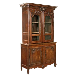 Early 19th Century French Oak Cabinet / Buffet Deux Corps
