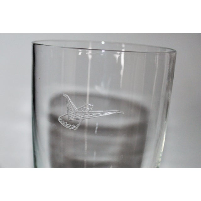Vintage Fostoria Glass Company Etched Crystal Ford