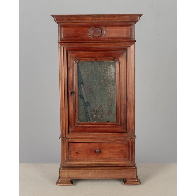 19th Century 19th Century French Louis Philippe Style Wall Cabinet For Sale - Image 5 of 8