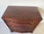 Vintage Serpentine-Front Mahogany Three-Drawer Nightstand / Bachelor’s Chest For Sale In Miami - Image 6 of 12