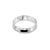 Silver Cartier 18k White Gold Love Ring, Size 5 Small Model 1 Diamond Band For Sale - Image 8 of 9