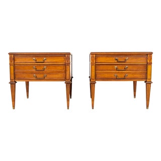 1960s Pair of Mid Century Modern Nightstands by Imperial Grand Rapids Michigan For Sale