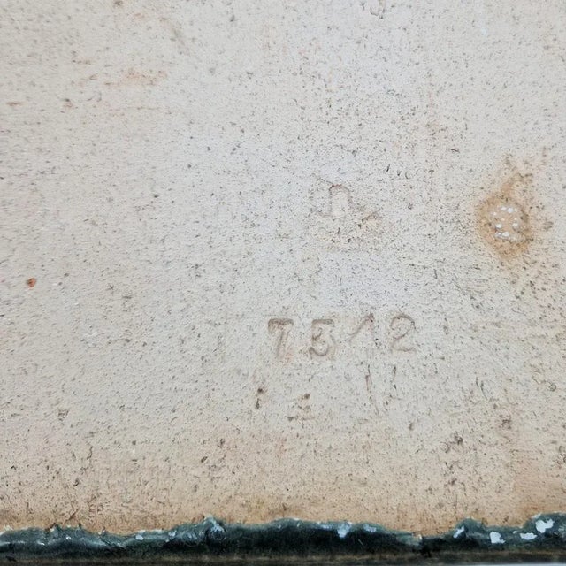 Mid-Century Modern Vintage Wall Tile from Karlsruher Majolika, 1966 For Sale - Image 3 of 6