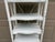 White Late 19th Century American Victorian White Painted Bamboo Étagère For Sale - Image 8 of 12