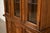Drexel French Regency Louis XVI Carved Burled Walnut Lighted Breakfront Bookcase Cabinet, Circa 1960s For Sale - Image 10 of 18