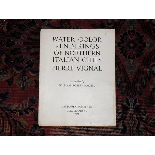 Vintage Early 20th Century Views of Northern Italian Cities - Set of 7 For Sale In Cincinnati - Image 6 of 8