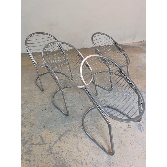 This spectacular cantilever chair, the "Egg Chair," is an iconic masterpiece by Italian designer Gastone Rinaldi from the...