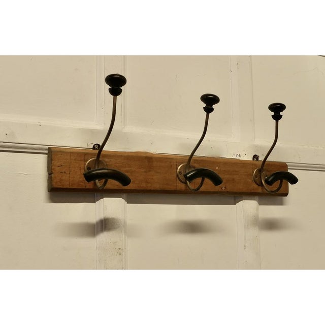Vintage French Bentwood and Turned Wood Coat Hooks, 1890s For Sale - Image 5 of 6
