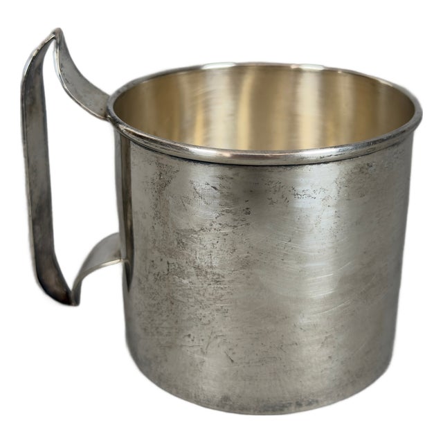 Vintage 800 Silver Milk Jug, 1960s For Sale