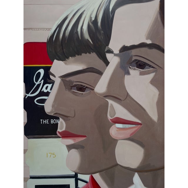 Alex Katz, Scott Und John, 1966, Exibition Poster Frieder Burda, Printed in Germany For Sale - Image 11 of 13