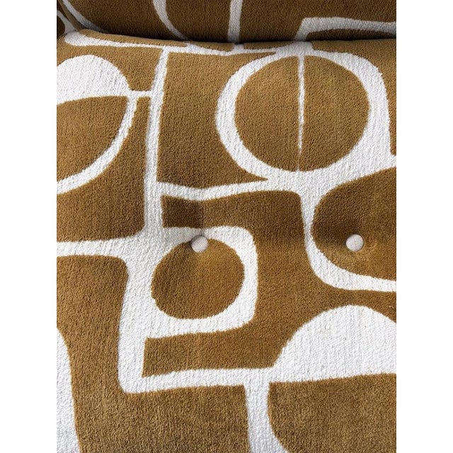 Textile Mid-Century Modern Amanta Lounge Chairs attributed to Mario Bellini for C&B Italia, 1960s, Set of 2 For Sale - Image 7 of 8