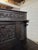19th Century Unique 19th Century Oak Carved English Sideboard/Buffet With Tall Back For Sale - Image 5 of 11