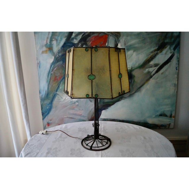 Art Deco Table Lamp, France, 1935 For Sale - Image 10 of 13
