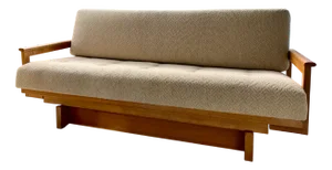 Mid-Century Brutalist Sofa in the style of Pierre Chapo, 1960s