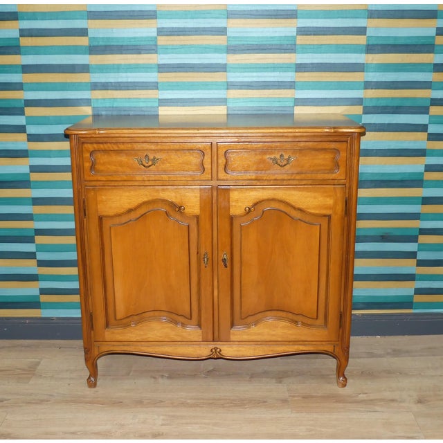 Chippendale-Style Chest of 2 Drawers from Arbeitskreis Deutsche Stilmöbel, 1965 For Sale - Image 12 of 12