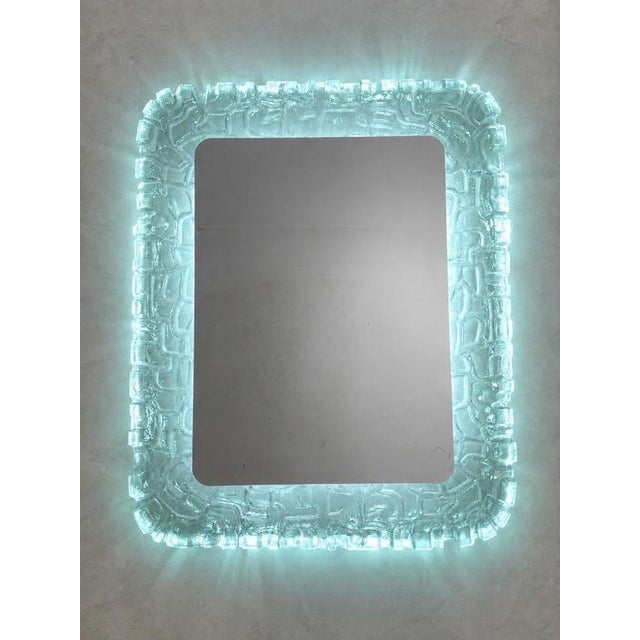 Large Six-Light Acrylic Wall Mirror from Erco, Germany, 1970s For Sale - Image 17 of 18