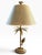 Metal Vintage Maitland-Smith Parrot-in-Palm-Tree Table Lamp in the Glamorous Hollywood Regency / Palm Beach Regency Traditio For Sale - Image 7 of 12